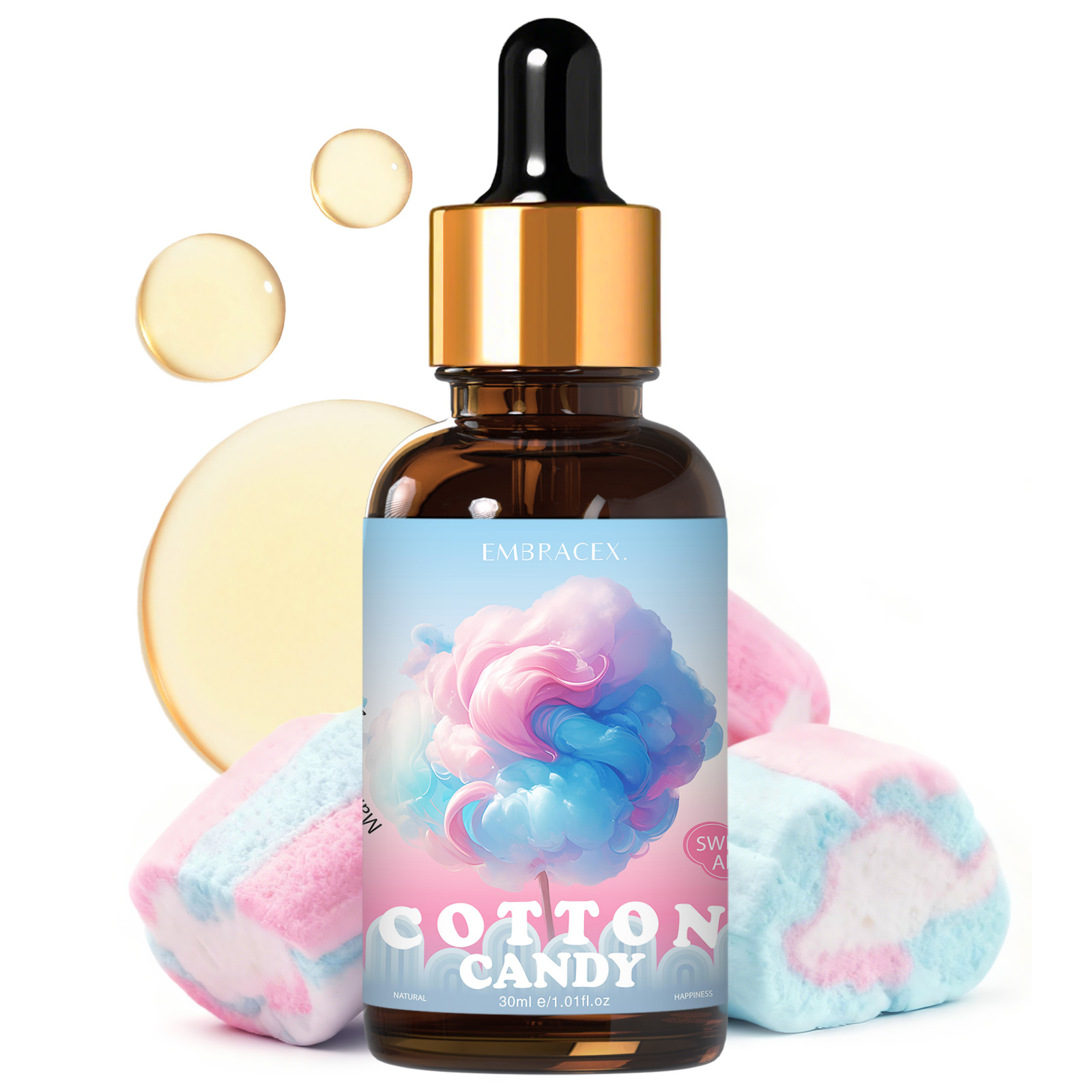 Candle Making Supplies Fragrance Oils - Oli Profumati al Zucchero Filato da